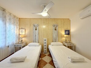 3 habitaciones, wifi gratis y ropa de cama