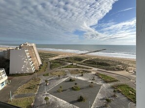 Vue sur la plage/lâocĂ©an