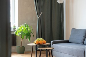 Apartment, 1 Bedroom, Sauna | Living room - Apartment With Sauna by Renters (Lodz)