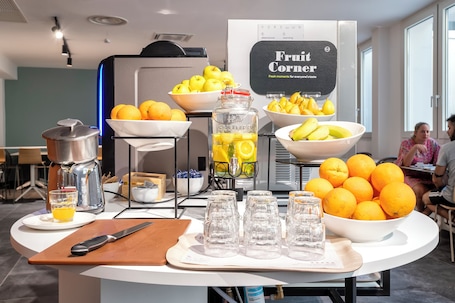 Daily buffet breakfast (EUR 9.50 per person)