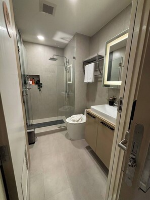 Apartment, 1 Bedroom, Accessible, Balcony | Bathroom