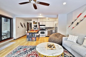 Smart TV, chimenea