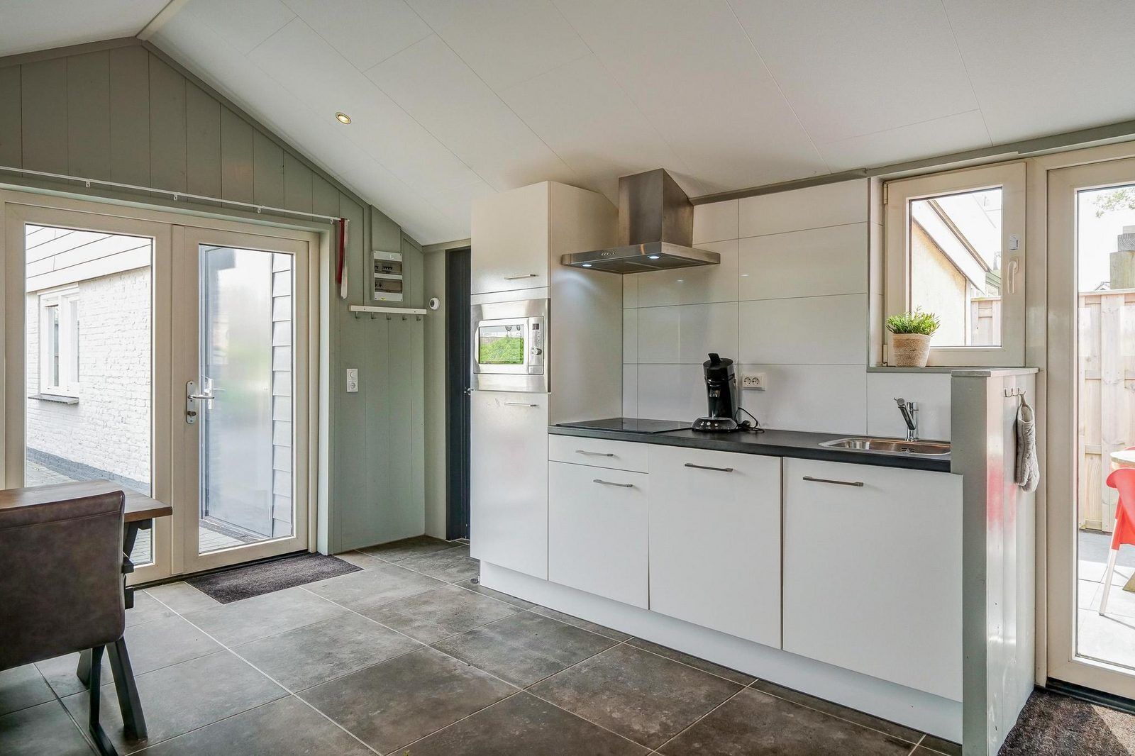 Kaffetrakter/tekoker og brødrister