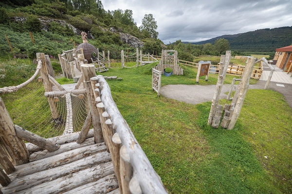 Área de juegos infantiles al aire libre