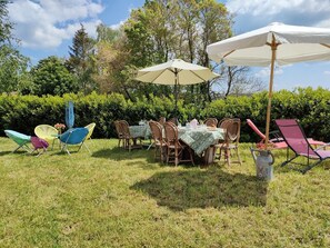 Opções para refeição ao ar livre