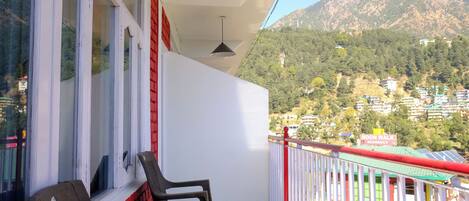 Double Room, Balcony, Hill View | Balcony