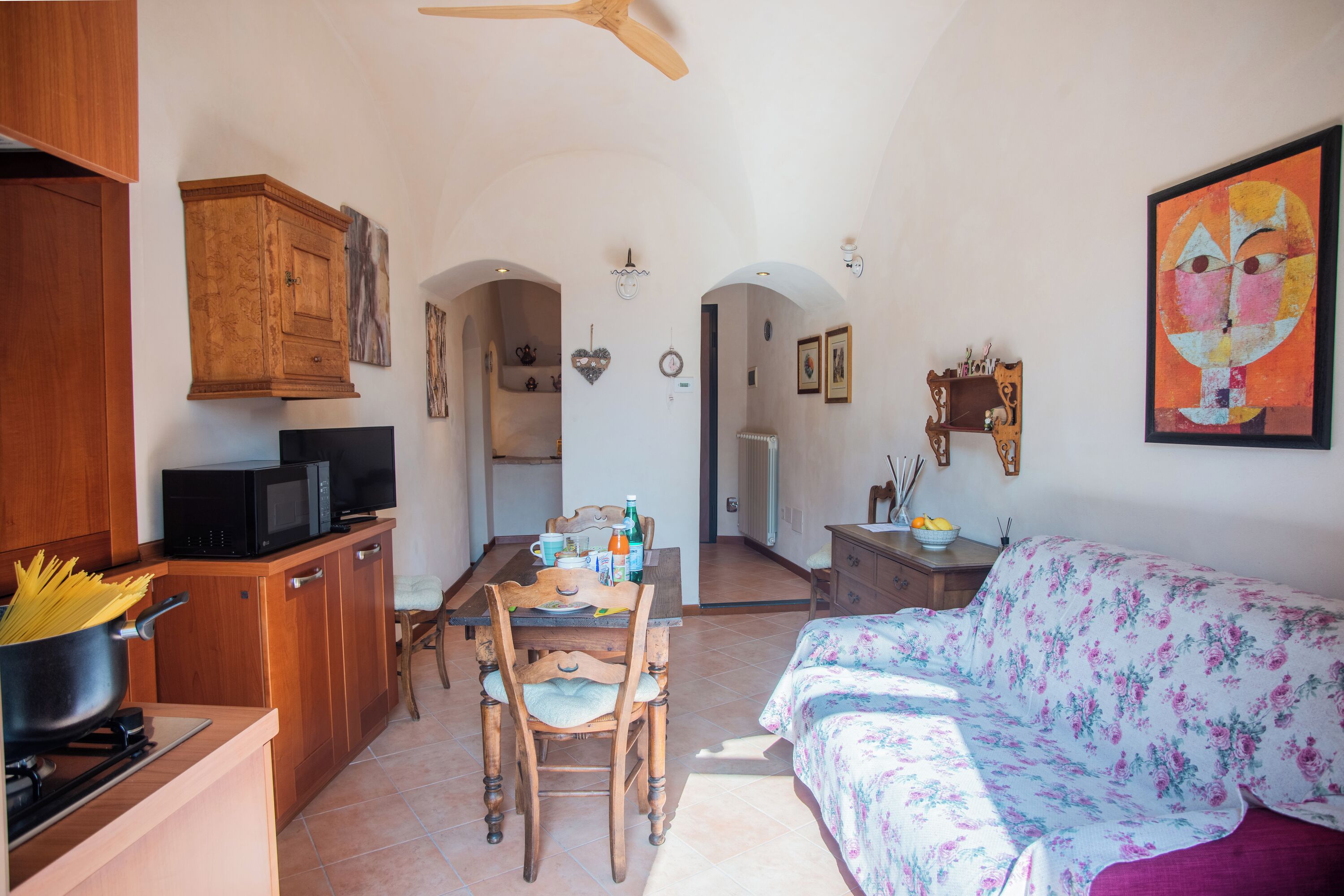 Appartement Familial, plusieurs chambres (Casa di Lella) | Coin séjour