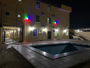 Voorkant van accommodatie