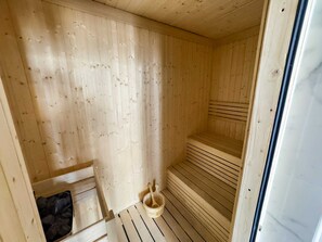 Sauna - Charming 1Bedroom with pool and gym in Arjan (Arjan)