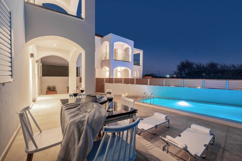 Astarte Villas - The Serene Retreat  Coral Bleu Villa with Private Pool
