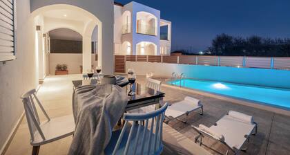 Astarte Villas - The Serene Retreat Coral Bleu Villa with Private Pool