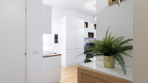 Apartment (1 Bedroom) | Living area | 55-inch TV with satellite channels - Italianway - Marazzani 8 (Milan)