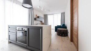 公寓 (2 Bedrooms) | 私人小型廚房 | 電冰箱、烤箱、爐台、洗碗機