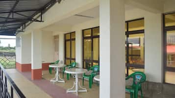 Interior entrance