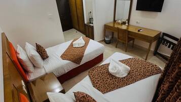 Chambre Économique avec lits jumeaux | Chambres insonorisées, Wi-Fi gratuit
