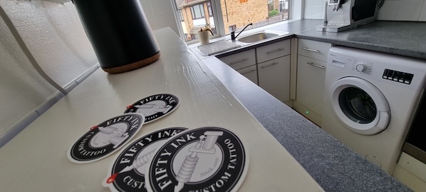 Fridge, microwave, oven, stovetop - TATTOO THEMED PACKAGE STAY!
Listed price includes x1 hour of tattoo studio time (Coventry)