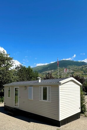 Exterior - Cottage 2 Mobilhome 2 Zimmer Unterkunft für 2 Erwachsene + 1 Kind auf Ecksofa (Agarn)