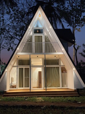 Ac Lake View A frame Cottage | Free WiFi - Cosmic Connect Trails Kabini (Heggadadevankote)