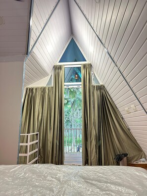 Ac Lake View A frame Cottage | Free WiFi - Cosmic Connect Trails Kabini (Heggadadevankote)