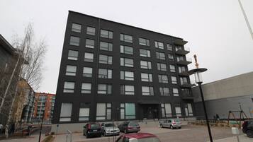 Voorkant van accommodatie