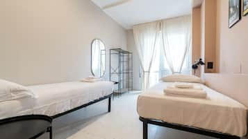 Apartment (2 Bedrooms) | 2 Schlafzimmer, Bettwäsche aus ägyptischer Baumwolle