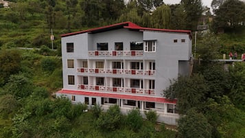 Fassade der Unterkunft
