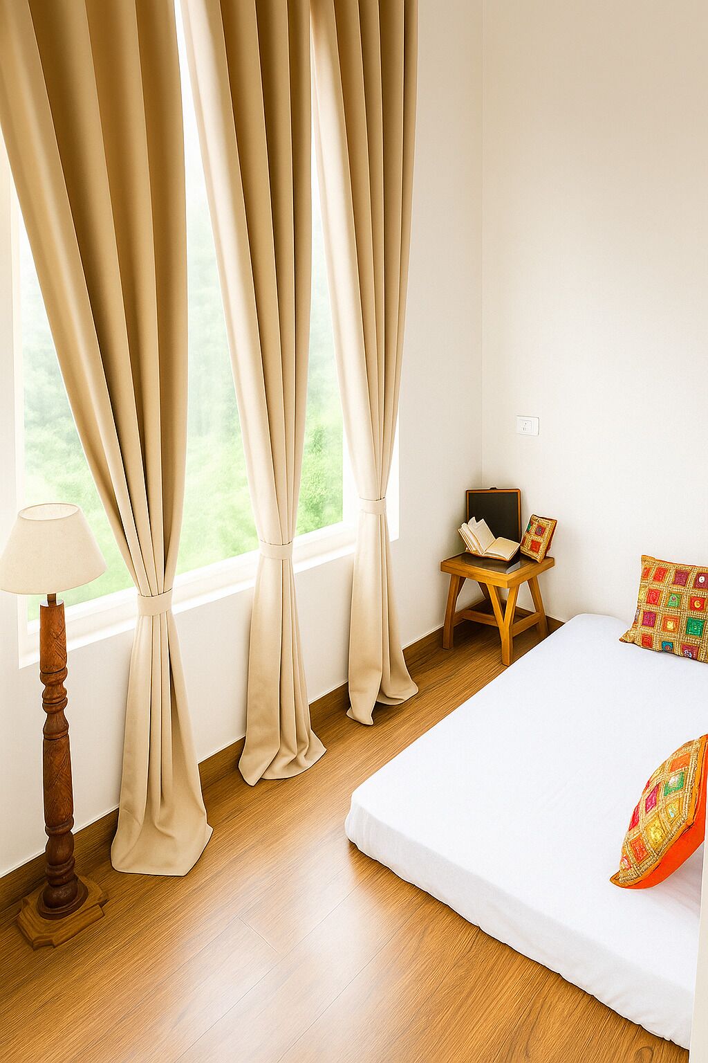 Deluxe Valley View with Balcony | Premium bedding, soundproofing, free WiFi, bed sheets