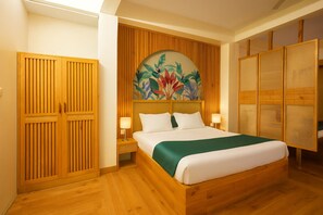 Cottage Villa with Private Terrace | Premium bedding, soundproofing, free WiFi, bed sheets