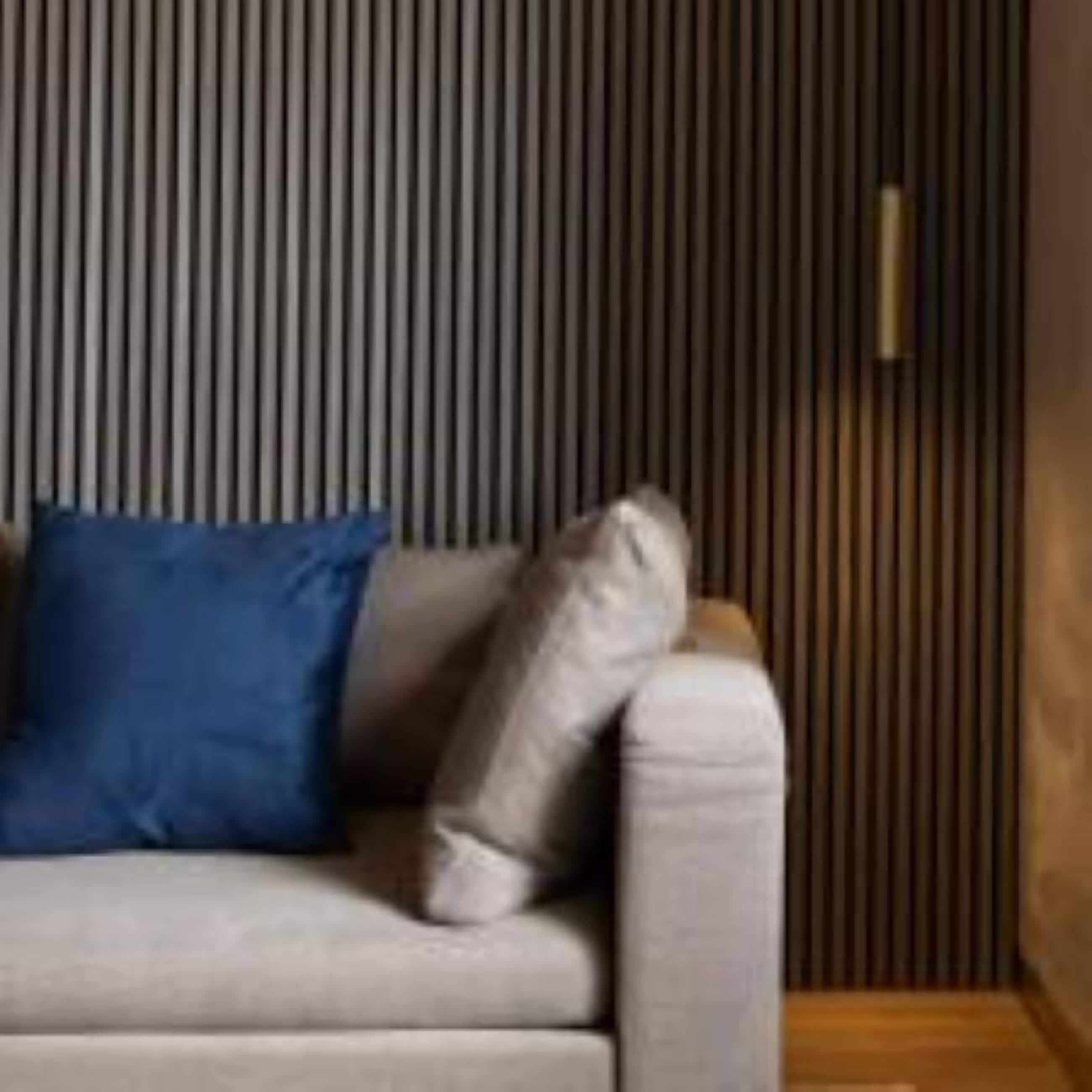 デラックス スイート シティビュー | リビング エリア | 55 インチのスマートテレビ (デジタル放送視聴可)