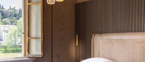 Family Suite, River View | Premium bedding, down comforters, memory foam beds, free minibar