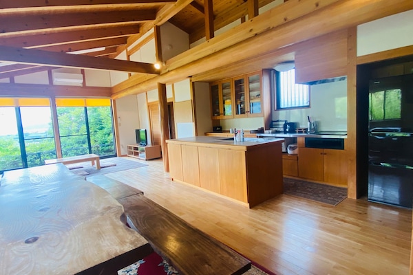 Deluxe Villa, Non Smoking | Private kitchen | Full-size fridge, microwave, stovetop, electric kettle