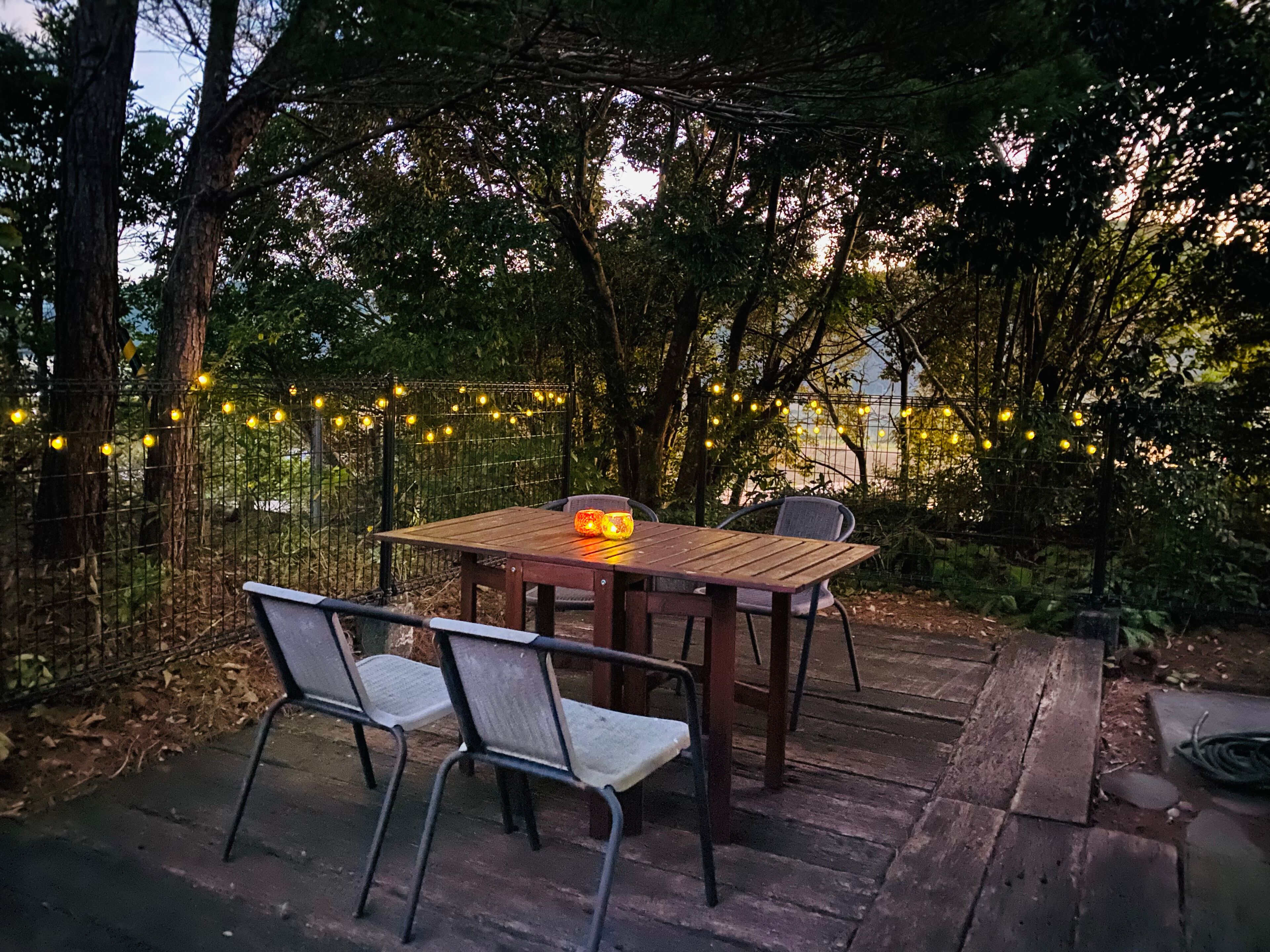 Vila, dapur kecil, gedung tambahan | Teras/patio