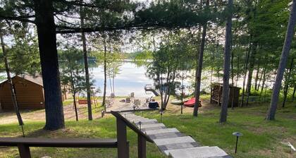 A beautiful lake house on recreational Crooked Lake near Crivitz, WI.