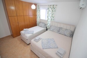 Appartement | 1 chambre, fer et planche à repasser, Wi-Fi gratuit, draps fournis