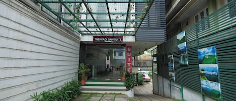 Fachada de la propiedad