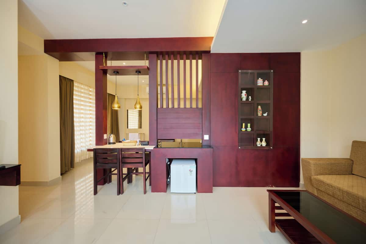 Habitación de lujo doble, balcón, vistas a la colina | 1 dormitorio, sábanas de algodón egipcio, ropa de cama de alta calidad