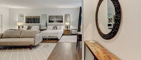 1 chambre, fer et planche Ă repasser, Wi-Fi, draps fournis