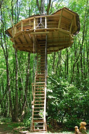 Tree House, vue jardin