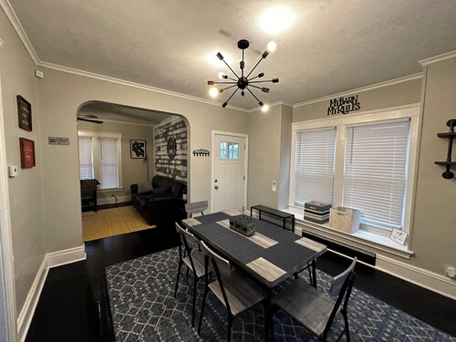 A modern, comfortable and conveniently located apartment.