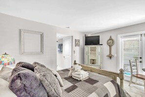 1 habitación, tabla de planchar con plancha, wifi gratis y ropa de cama 