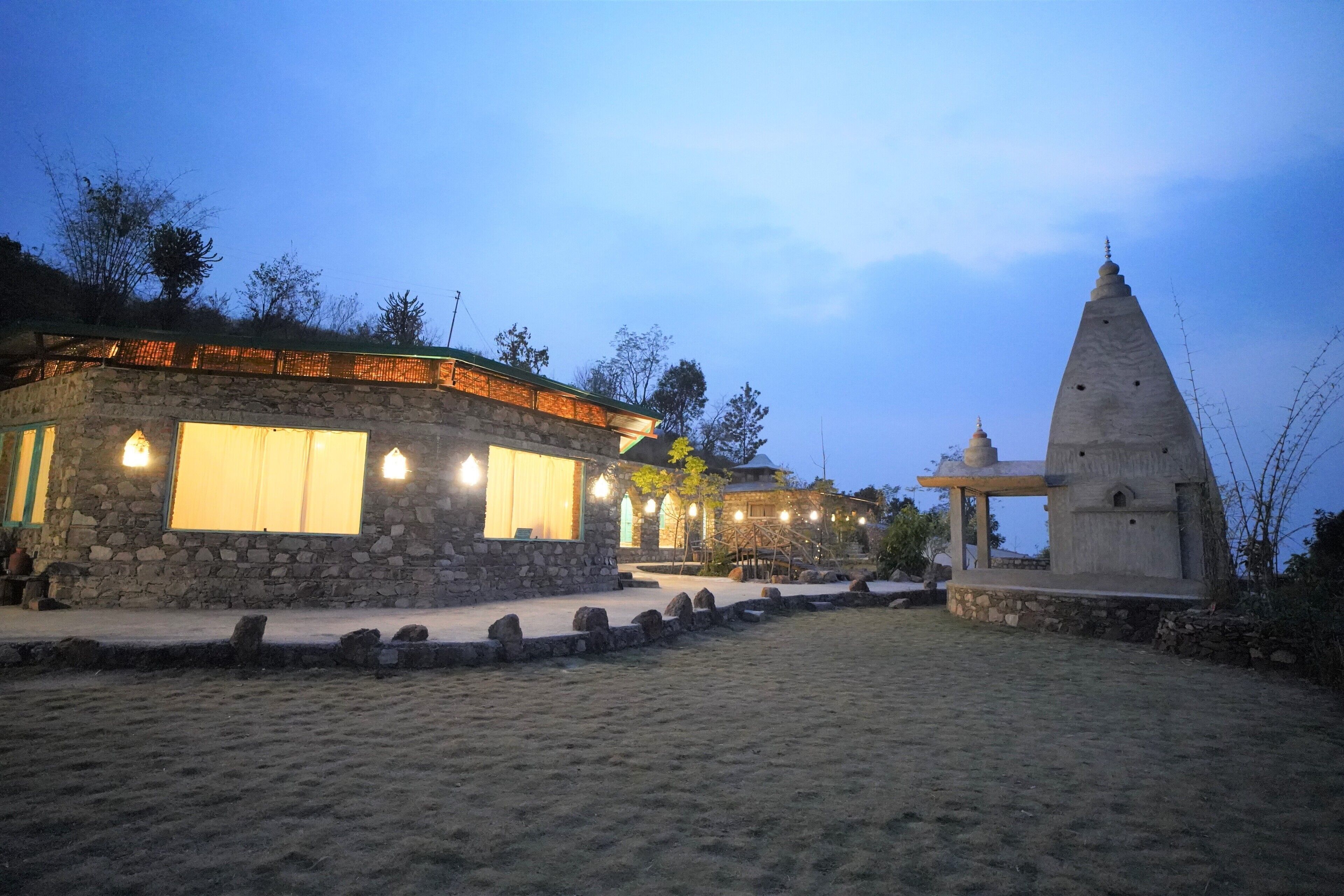 Overnattingsstedets uteområder