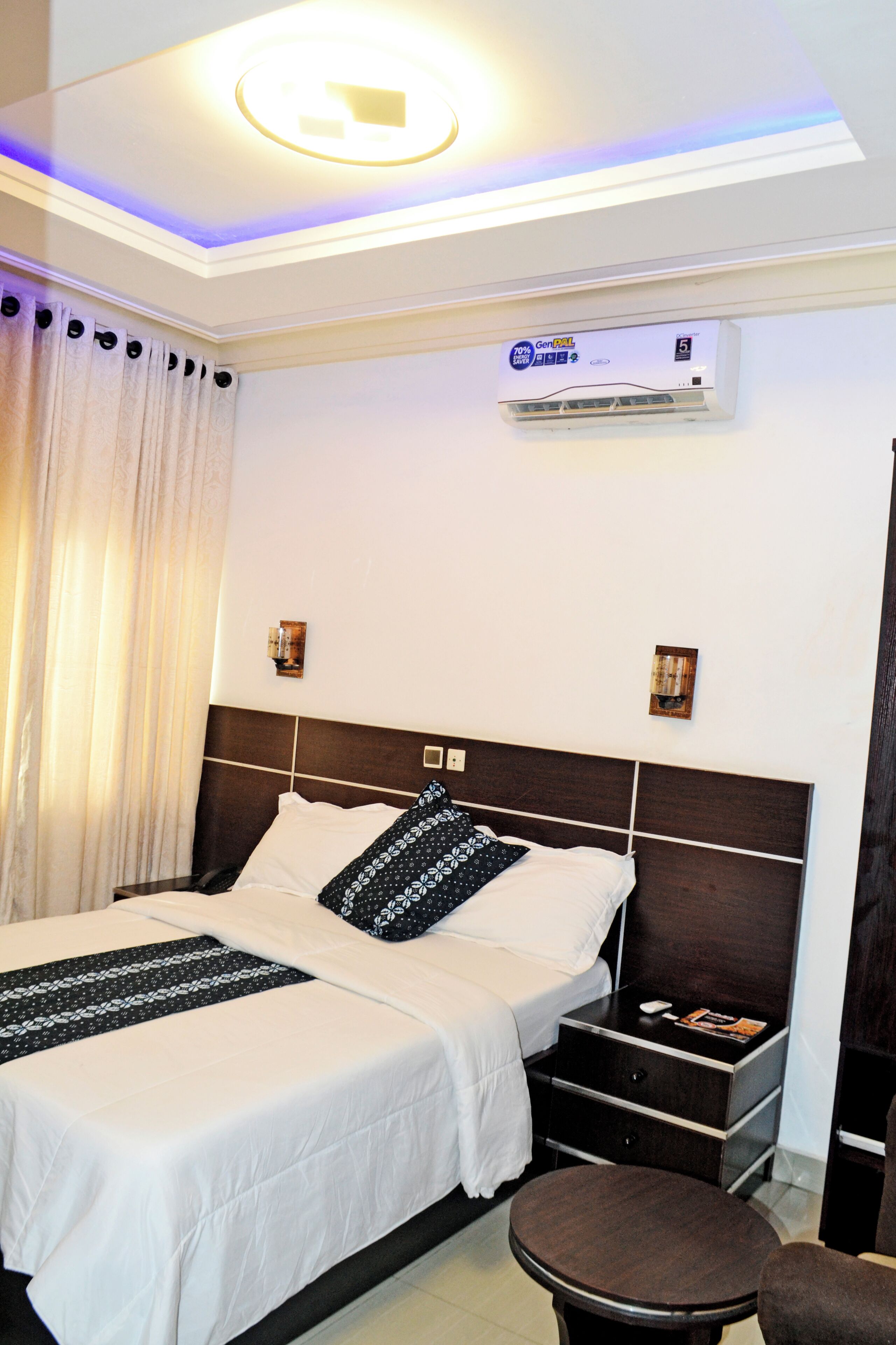 Premium bedding, pillowtop beds, individually furnished, desk