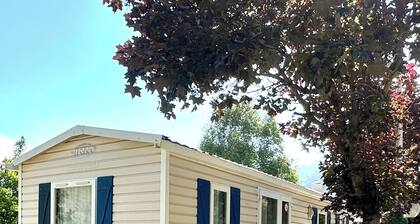 Cottage 4 Ideales 2 Zimmer Mobilhome für 3 Erwachsene +1 Kind auf Ecksofabett