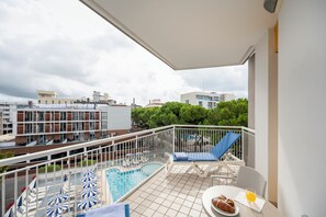 Værelse til 3 personer - balkon | Udsigt fra værelset