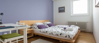 One bedroom apartment with panoramic view of Zagreb