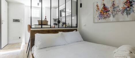 1 Schlafzimmer, Zimmersafe, Reisekinderbett, kostenloses WLAN