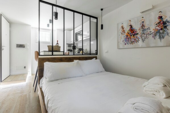 1 bedroom, in-room safe, travel cot, free WiFi - Delightful apartment in Trastevere - MauveSweetRhome 1 (Roma)