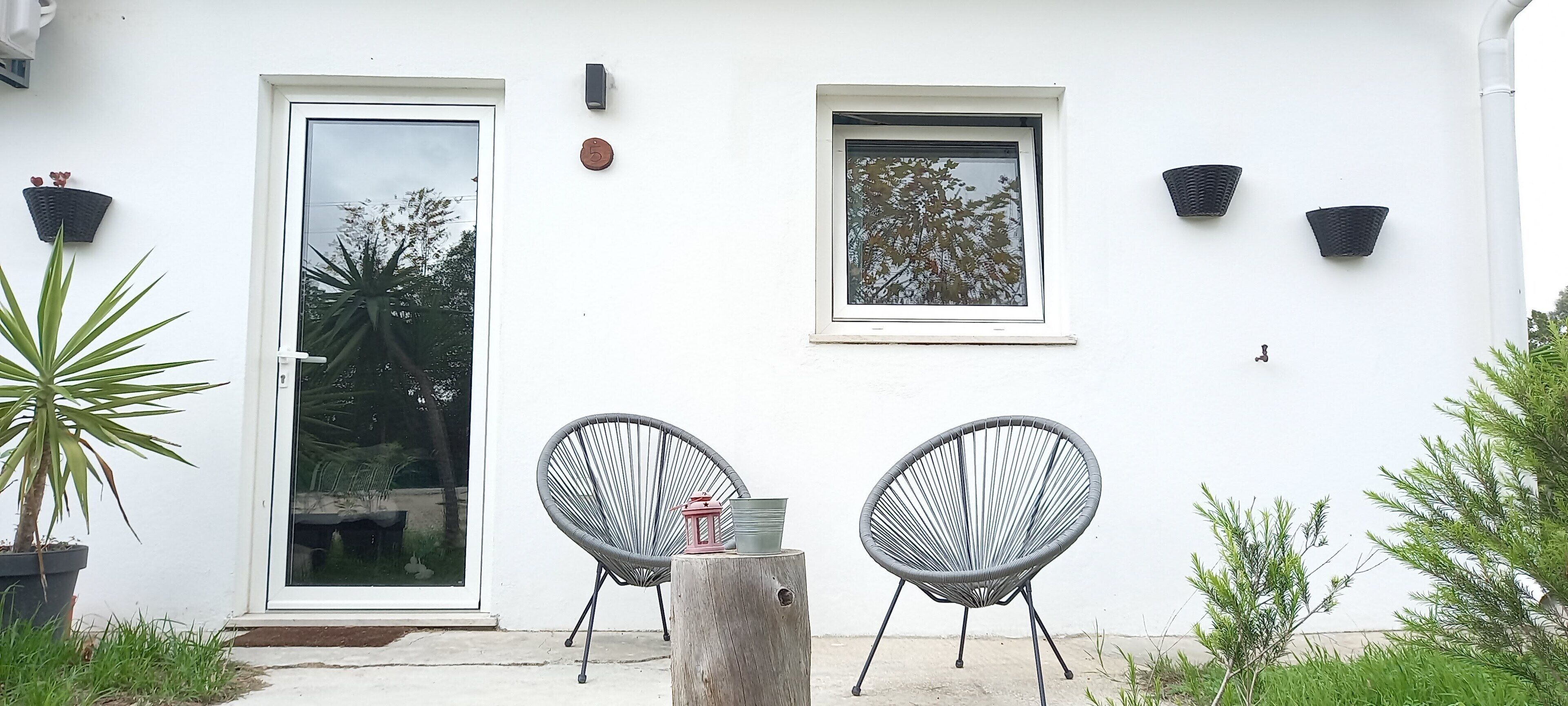 Fachada de la propiedad