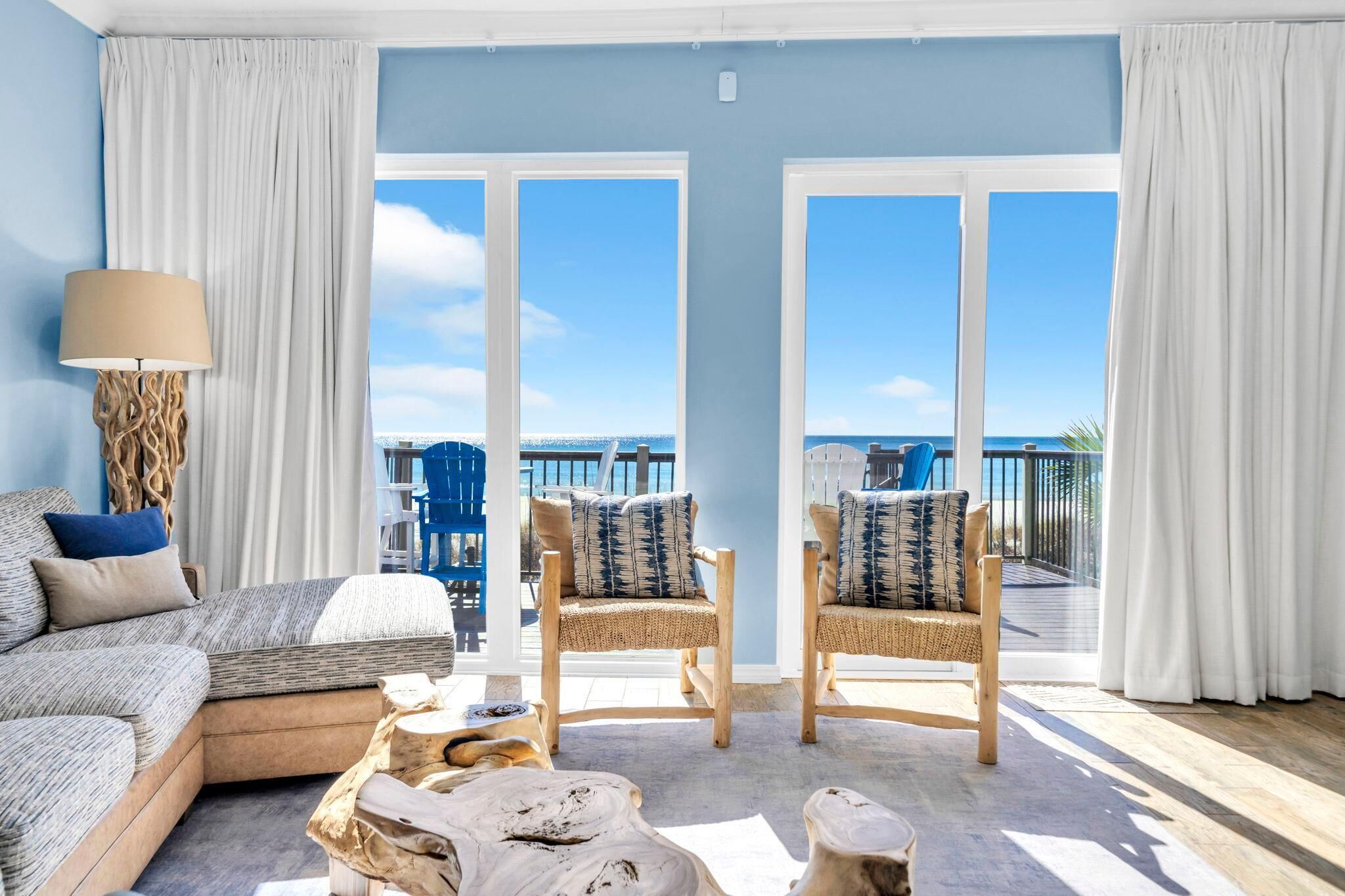 Ferienhaus, Mehrere Betten (Sunset Sanctuary) | Wohnbereich
