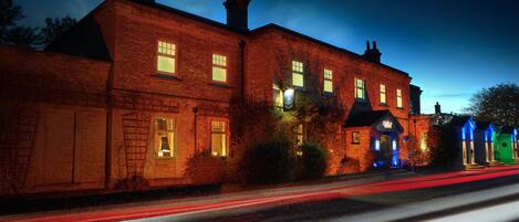 Voorkant van accommodatie